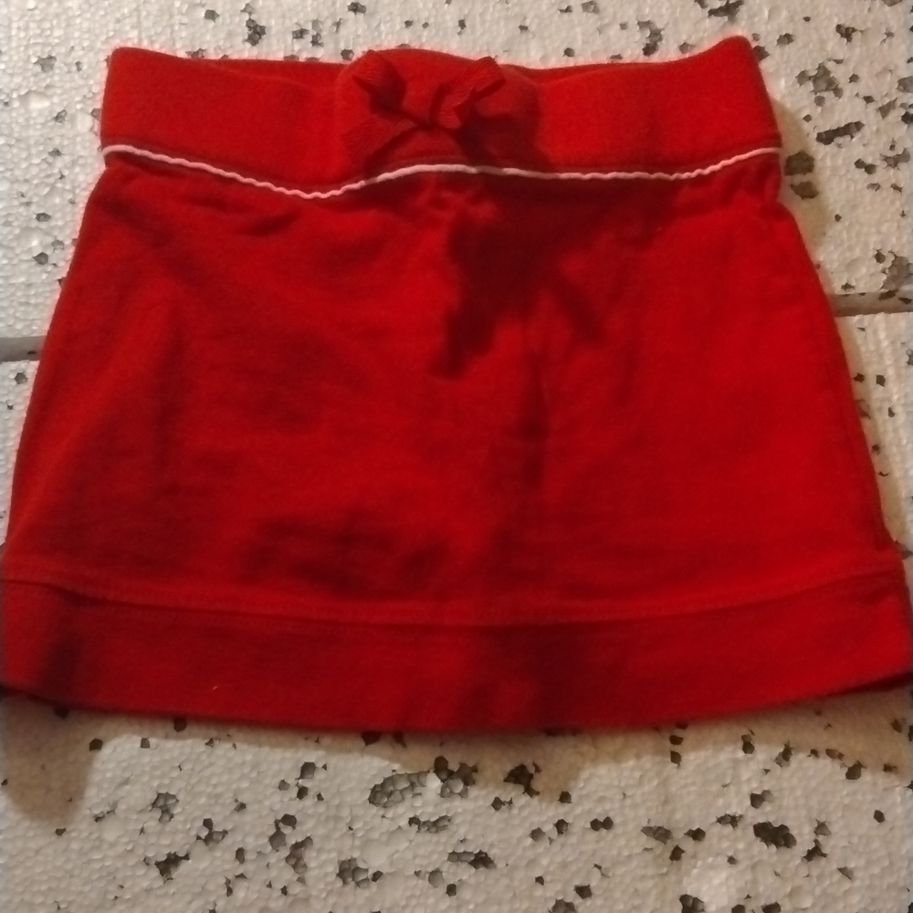 Garanimals red with bow skirt with shorts underneath